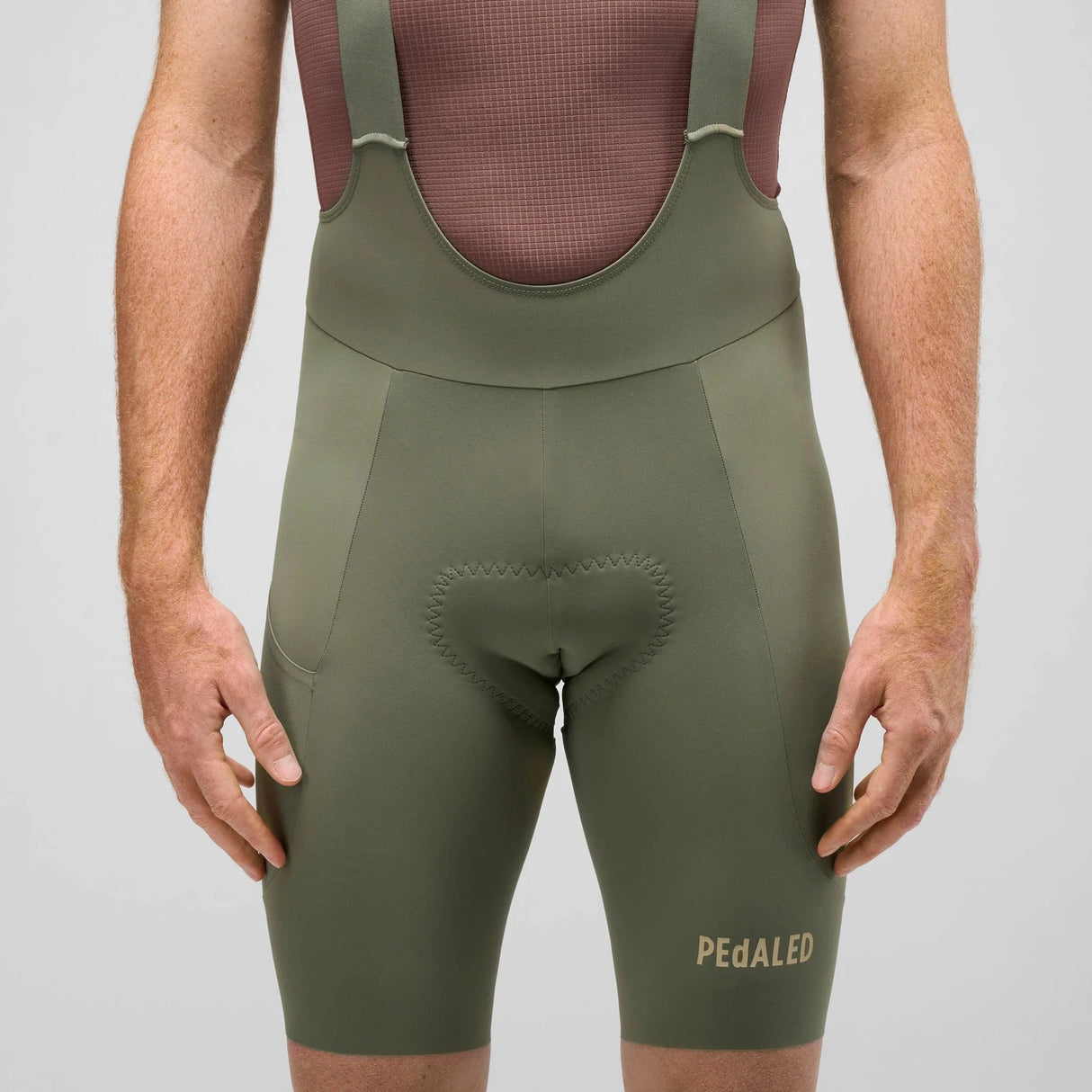 Cuissard à bretelles Pedaled Element Lightweight - Vert