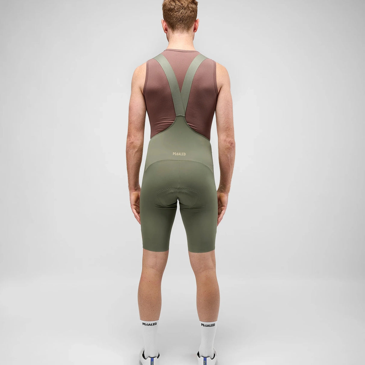 Cuissard à bretelles Pedaled Element Lightweight - Vert