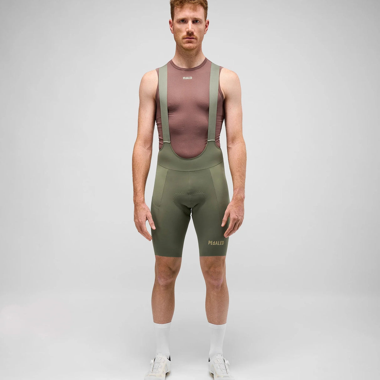 Cuissard à bretelles Pedaled Element Lightweight - Vert