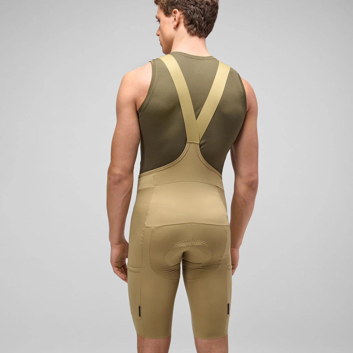 Bib shorts Pedaled Odyssey Training - Yellow