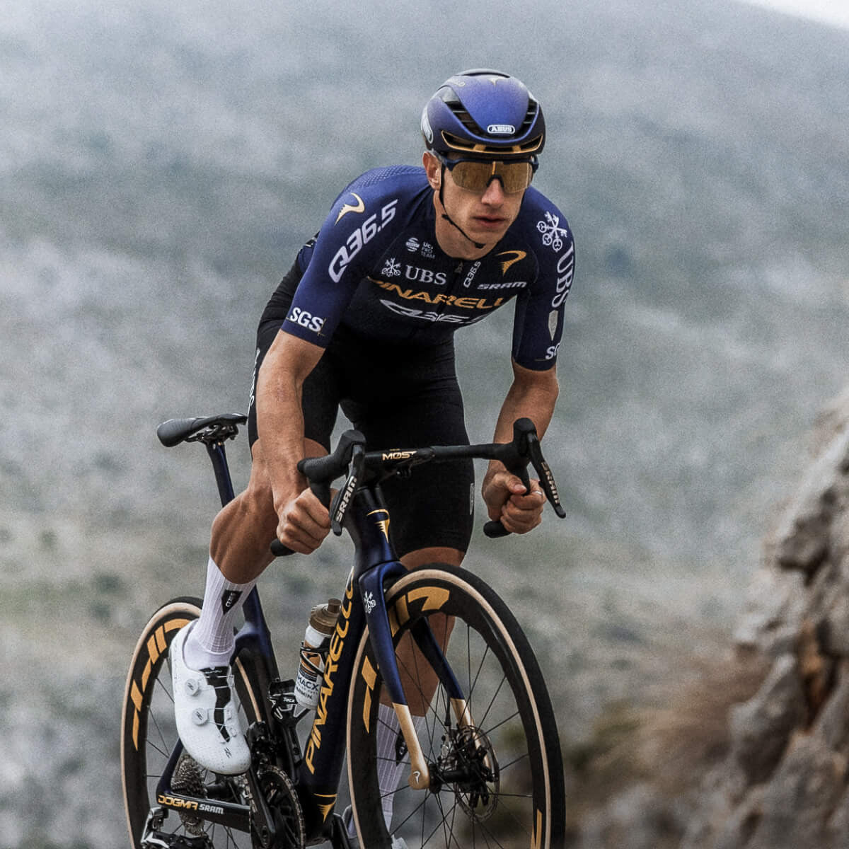 q36 5 fahrradbekleidung Trägerhose Pinarello-Q36.5 Pro Cycling Team 2026 Gregarius