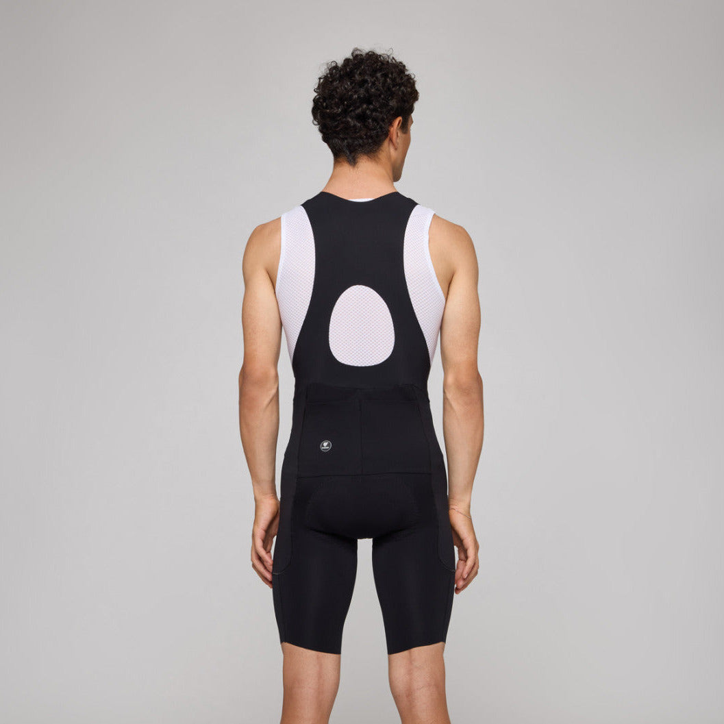 Bib shorts Pissei Primapelle Cargo - Black