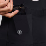 Cuissard à bretelles Pissei Primapelle Cargo - Noir