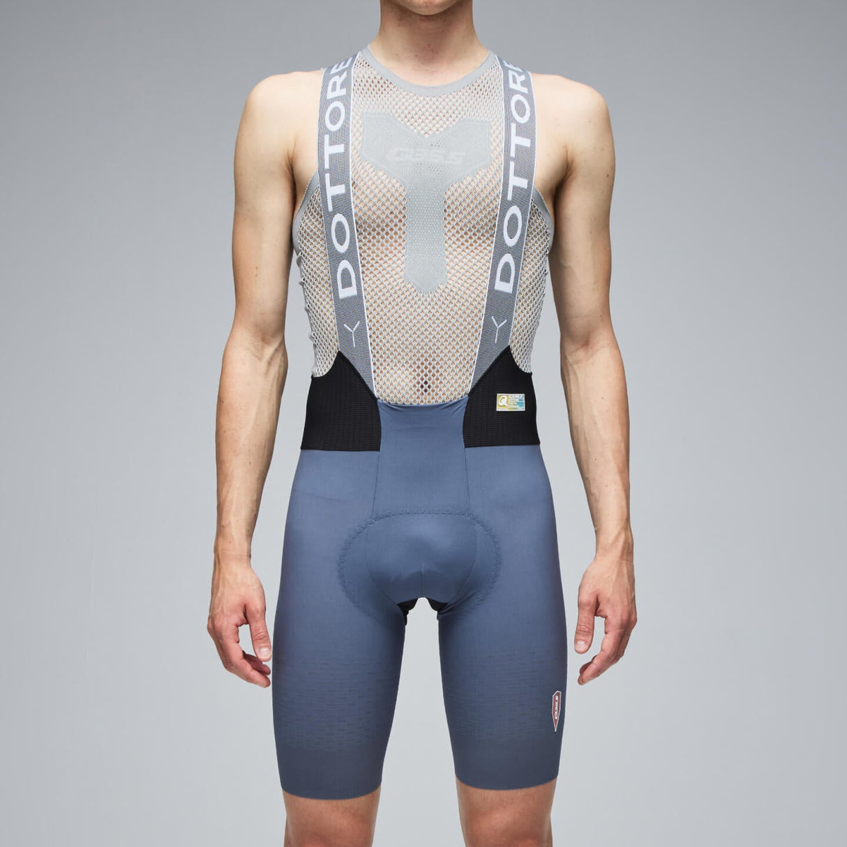 Q36.5 Dottore Clima bib shorts - Grey