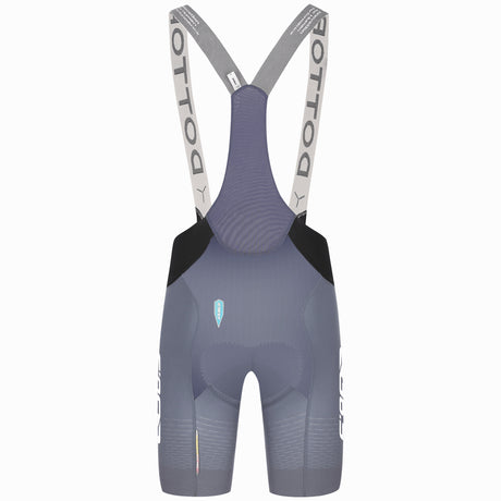 Q36.5 Dottore Clima Signature bib shorts - Grey