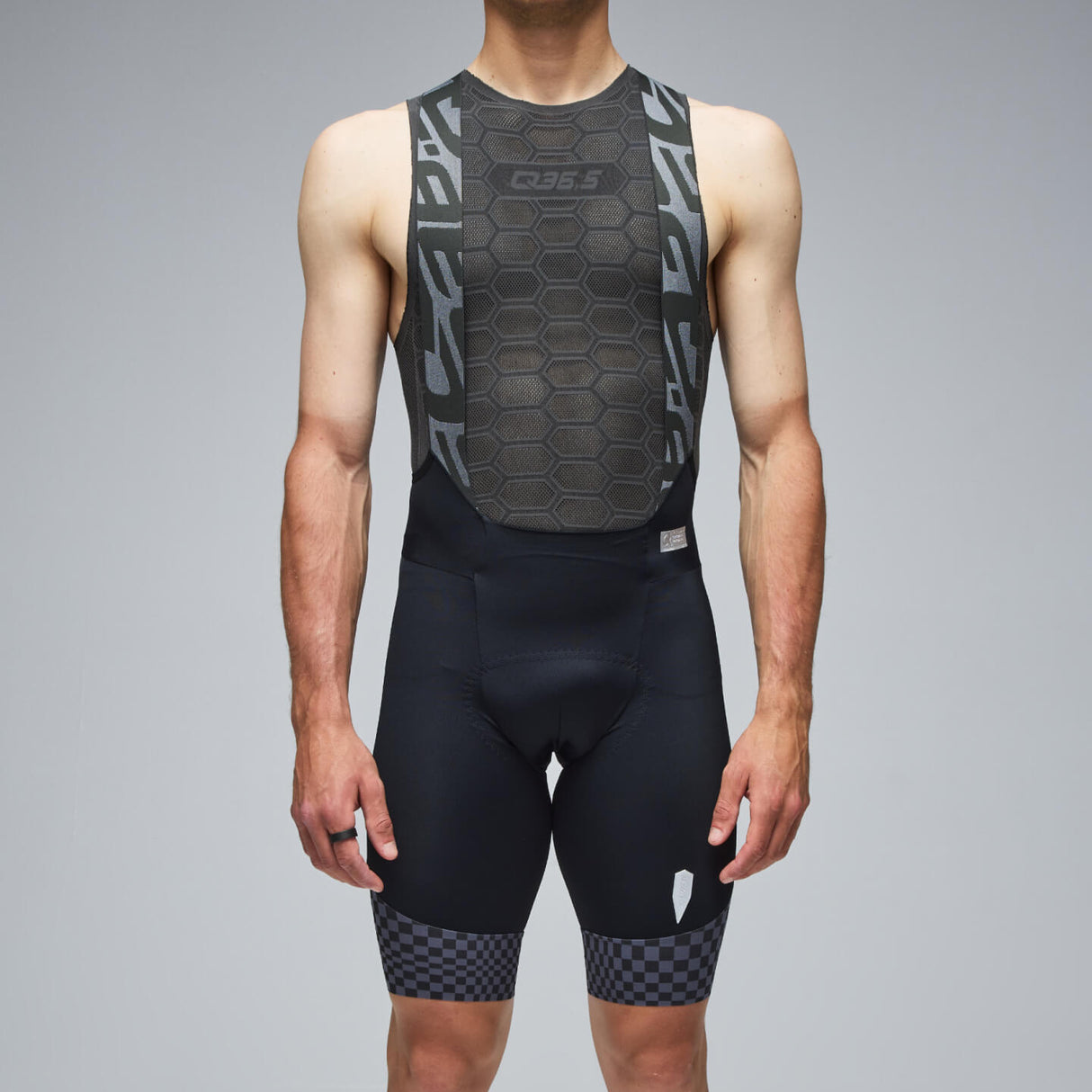 Q36.5 Gregarius Pro bib shorts - Grey
