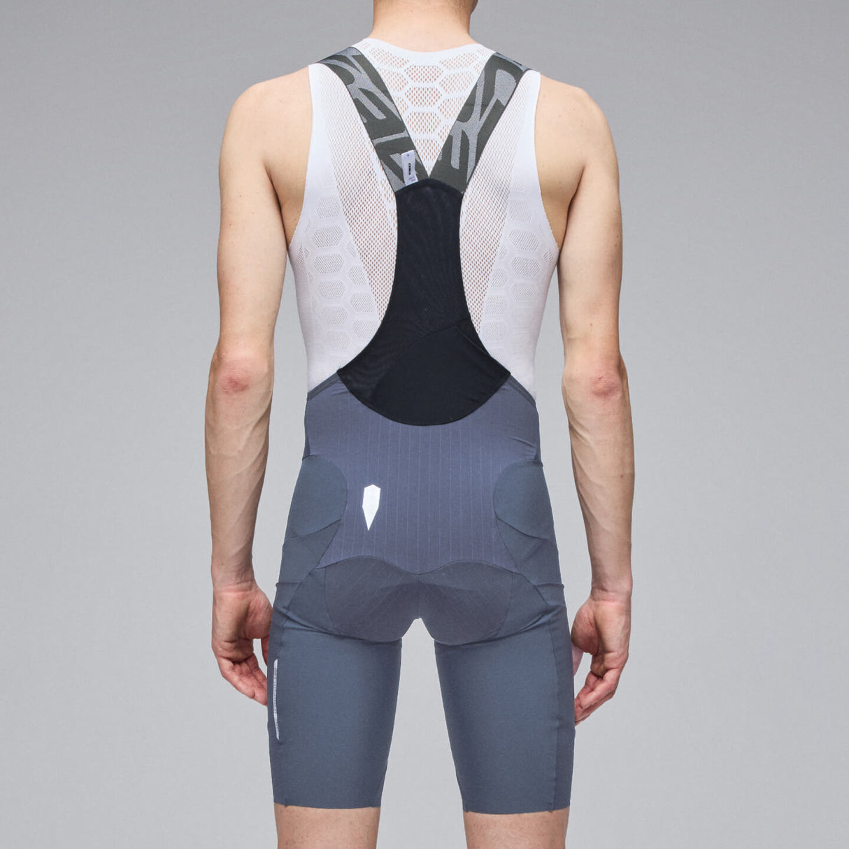 Q36.5 Gregarius Pro bib shorts - Light grey