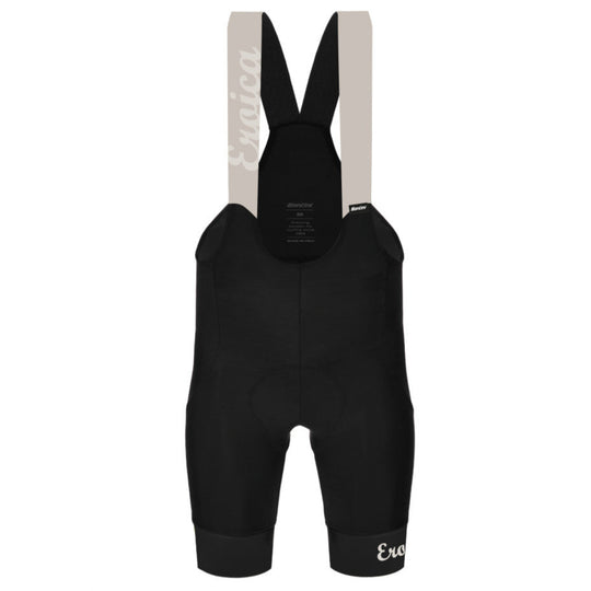 Cuissard à bretelles Santini Eroica Monte - Noir