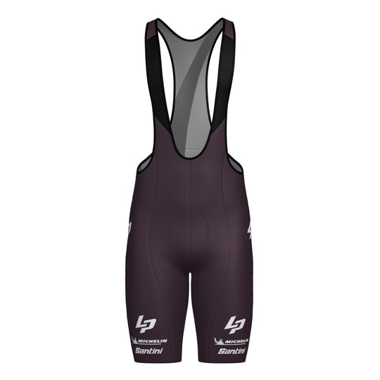 Team Lapierre 2025 Santini bib short - Bordeaux 