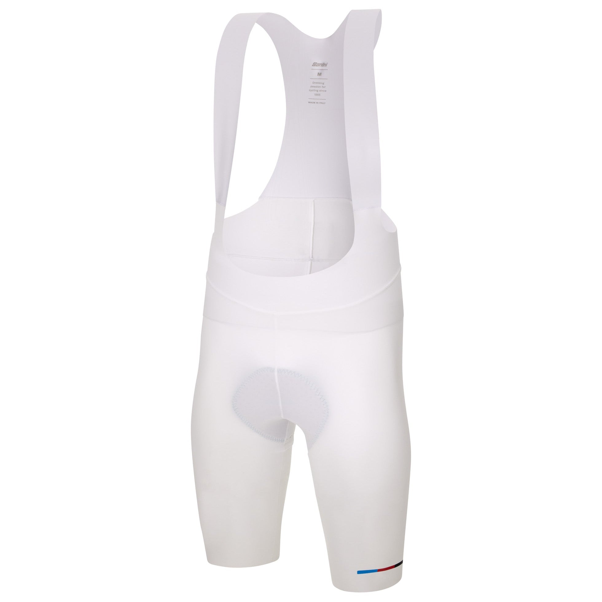 Santini UCI bib shorts - White