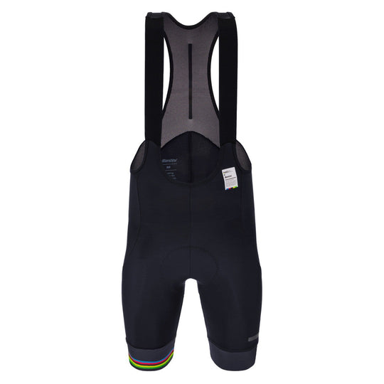 Santini UCI Official World Champion bib short - Black