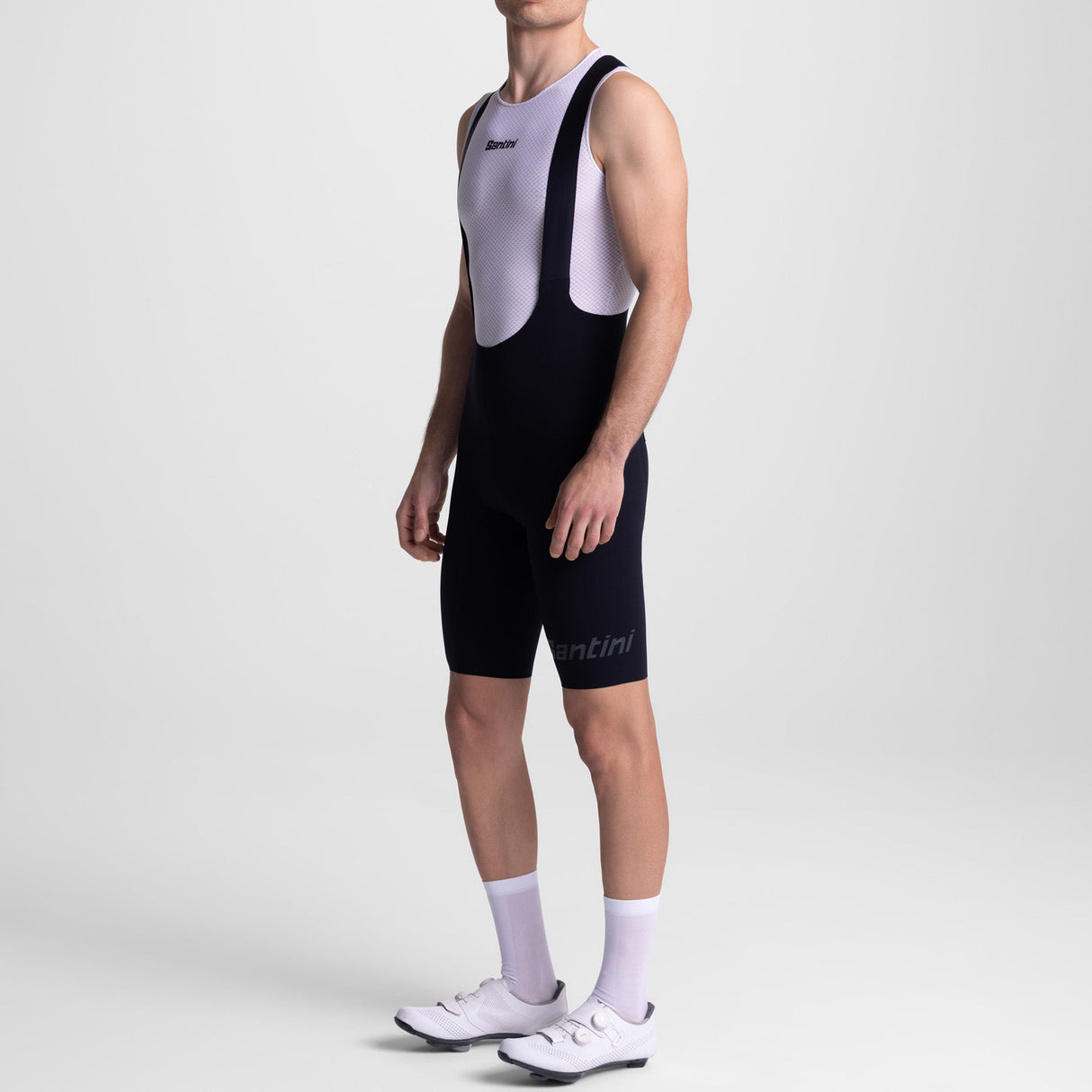 Cuissard à bretelles Santini Unico Edge 2 - Noir