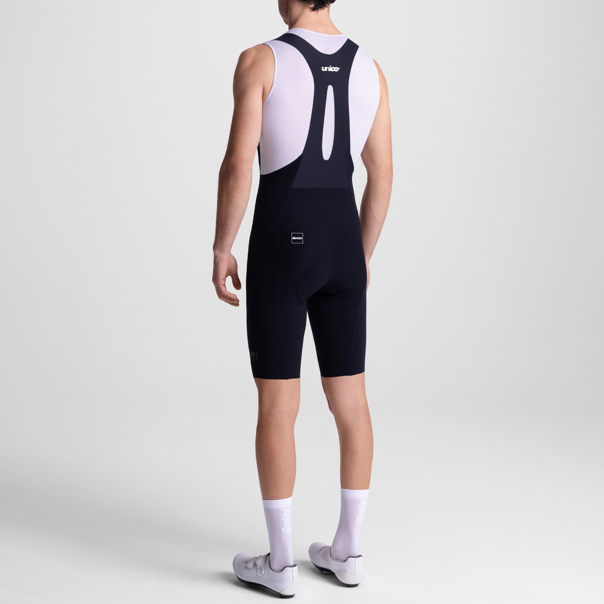 Cuissard à bretelles Santini Unico Edge 2 - Noir