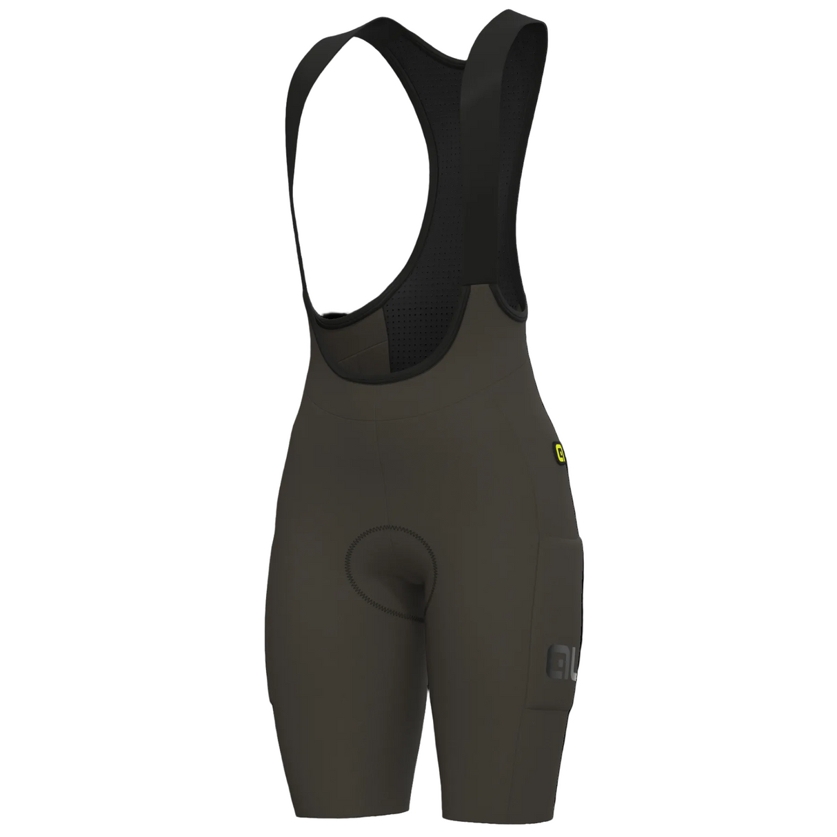 Cuissard à bretelles femme Ale Off Road Gravel Pro - Gris clair