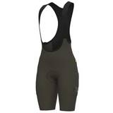 Cuissard à bretelles femme Ale Off Road Gravel Pro - Gris clair