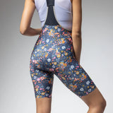 Cuissard à bretelles femme Ale PR-E Master Graphic - Bleu