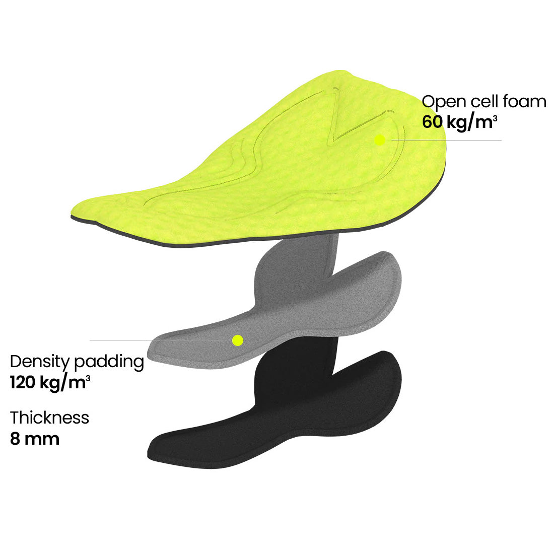 Ale R-EV1 Go women bib shorts - Green