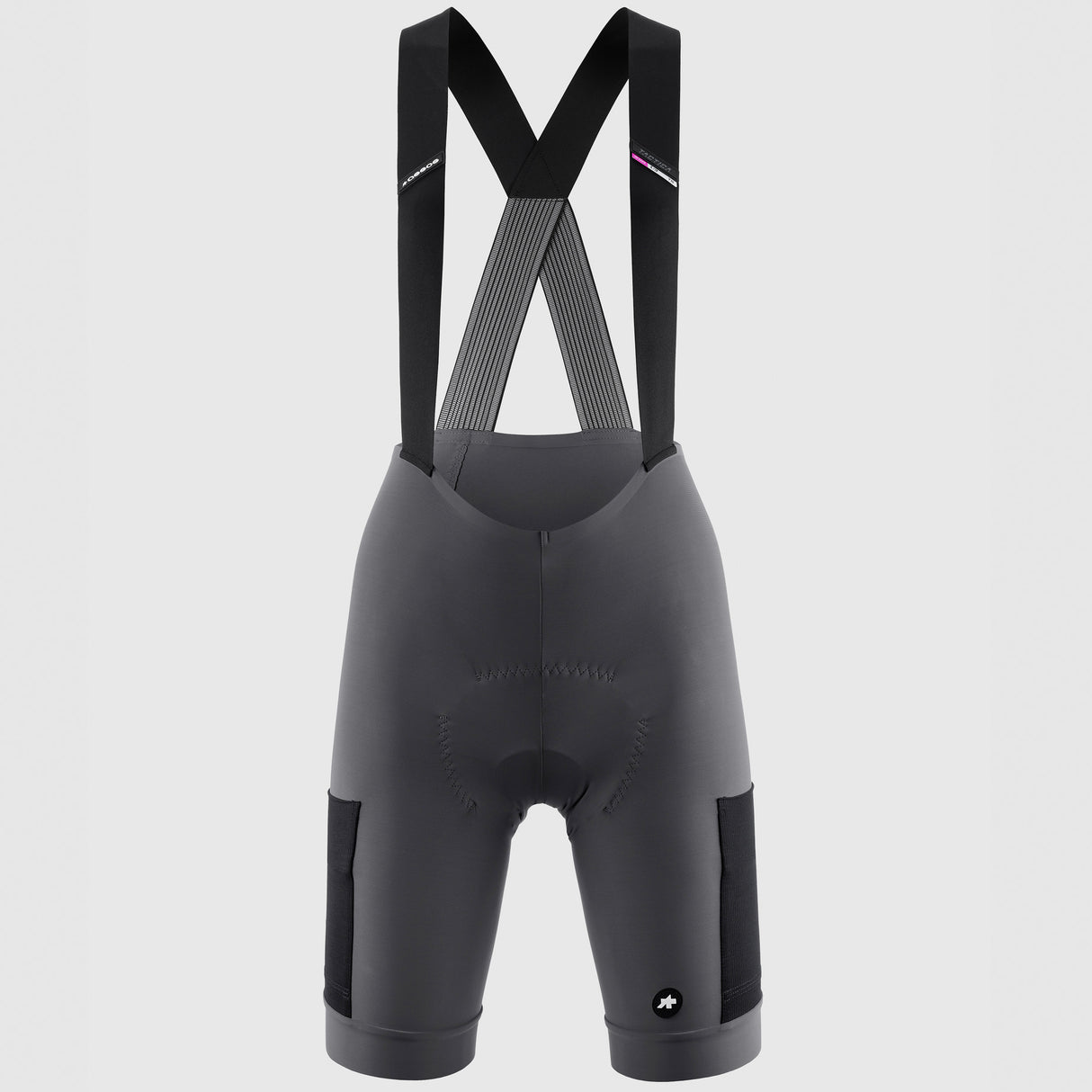 Cuissard à bretelles femme Assos Tactica Kieskäfer Gravel T5 - Gris