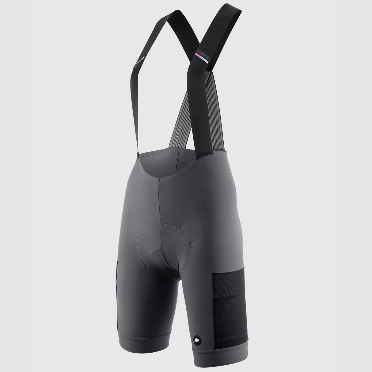 Cuissard à bretelles femme Assos Tactica Kieskäfer Gravel T5 - Gris