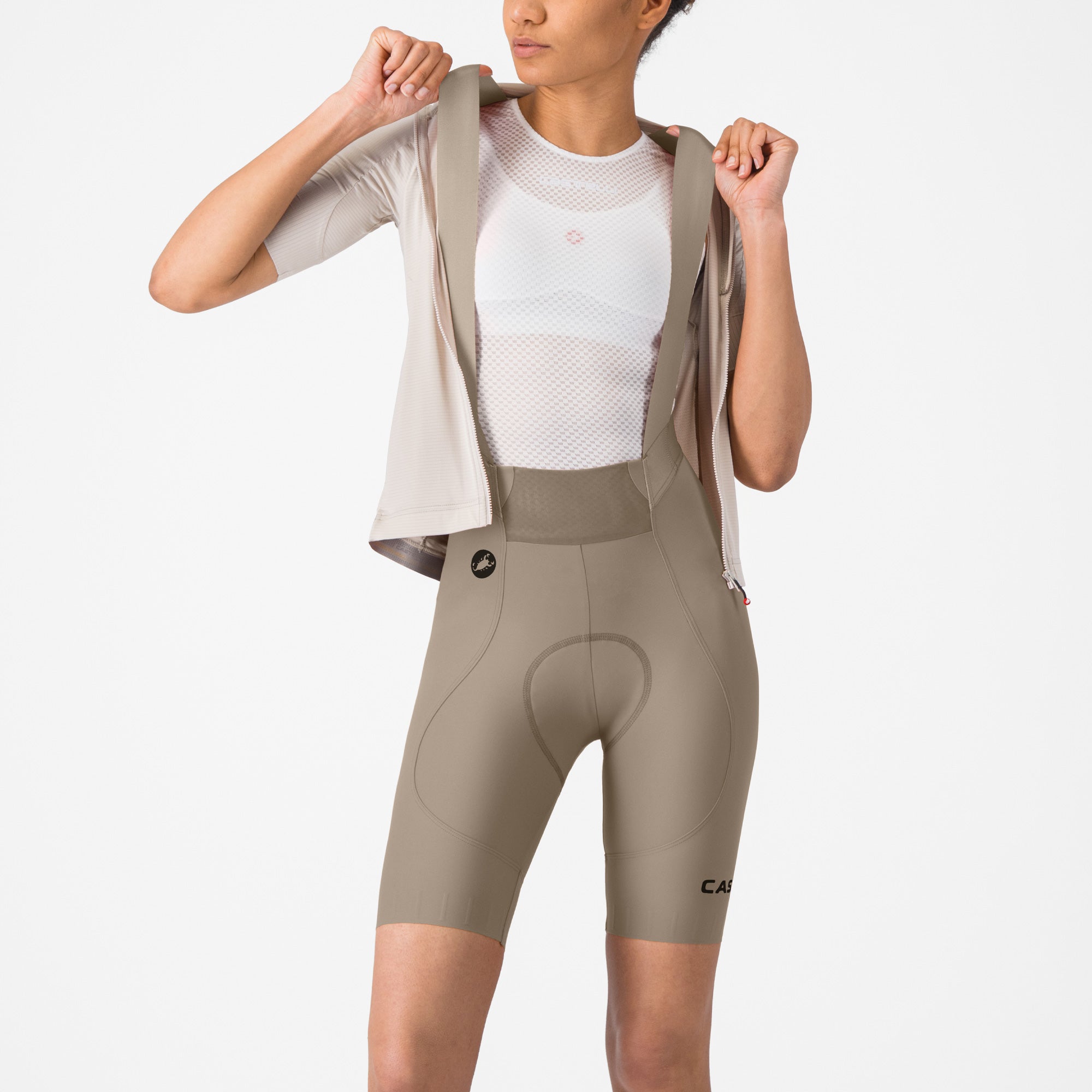 Salopette donna Castelli Espresso 2 DT - Beige