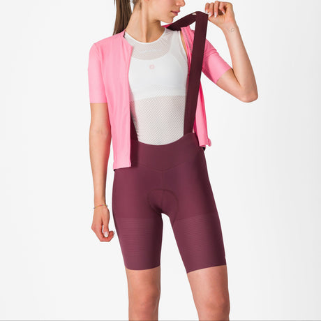 Salopette donna Castelli Premio Evo DT - Bordeaux Castelli