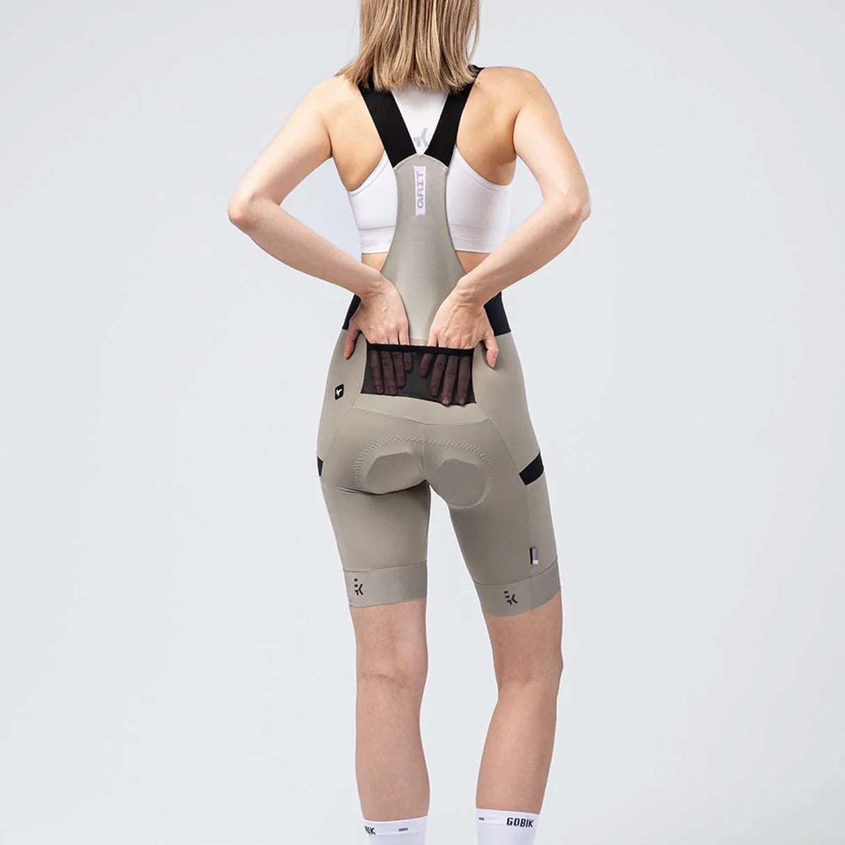 Salopette donna Gobik Grit 3.0 Nessie - Beige Gobik