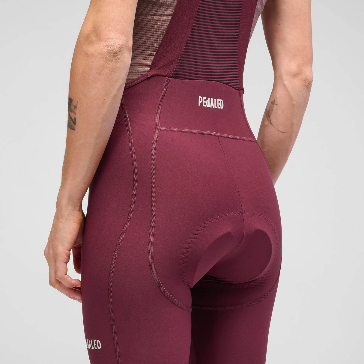 Salopette donna Pedaled Element - Bordeaux PEdALED