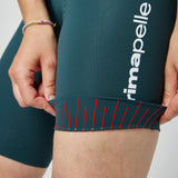 Pissei Primapelle frau tragerhose - Grun schwarz