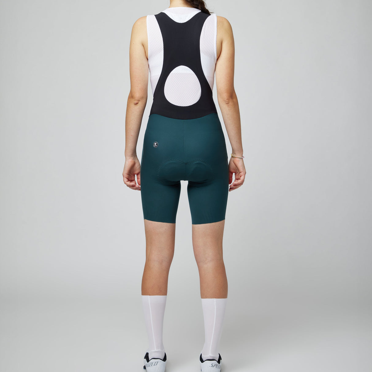 Pissei Primapelle frau tragerhose - Grun schwarz