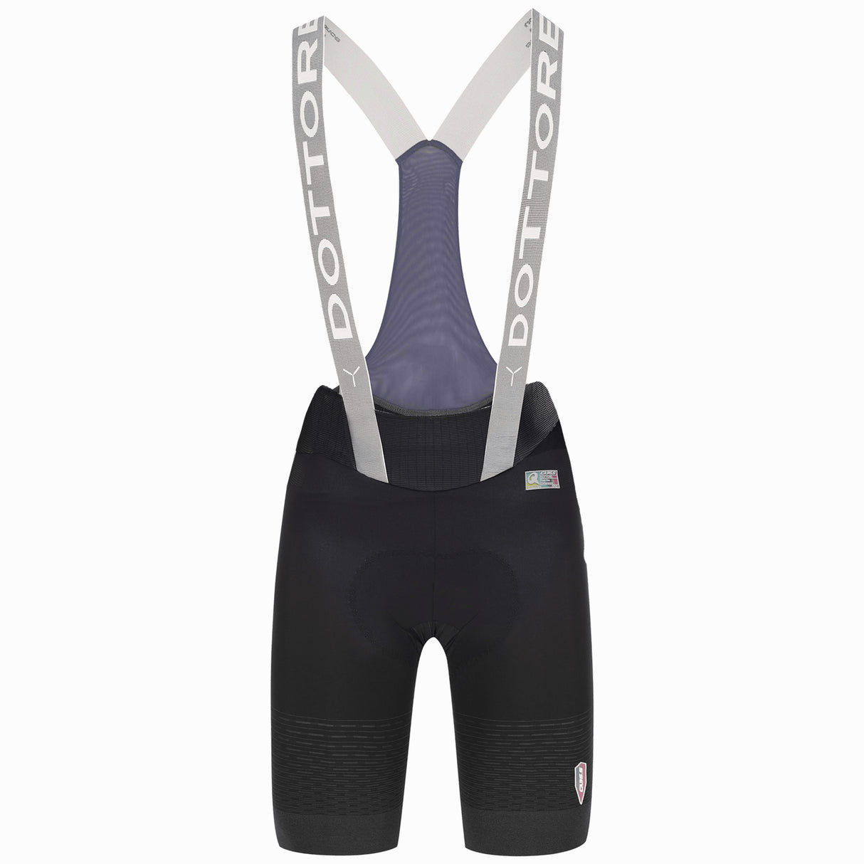 Q36.5 Dottore Clima women bib shorts - Black grey