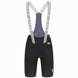 Q36.5 Dottore Clima women bib shorts - Black grey