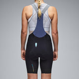 Q36.5 Dottore Clima women bib shorts - Black grey