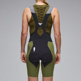 Q36.5 Dottore Pro woman bib shorts - Green