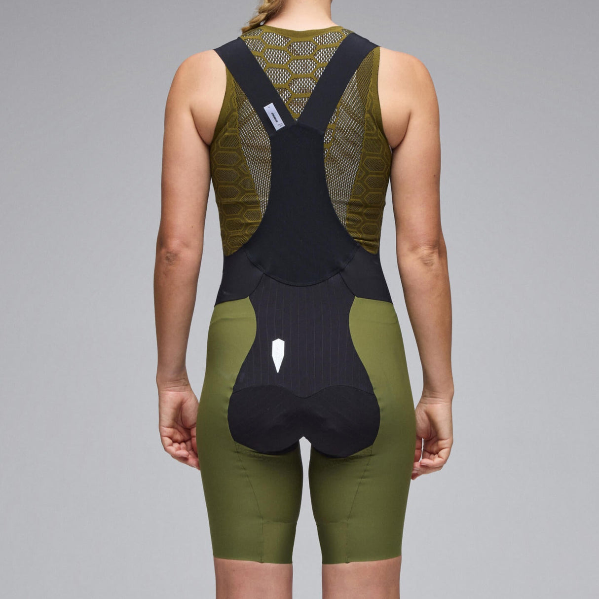 Q36.5 Gregarius Pro women bib shorts - Green