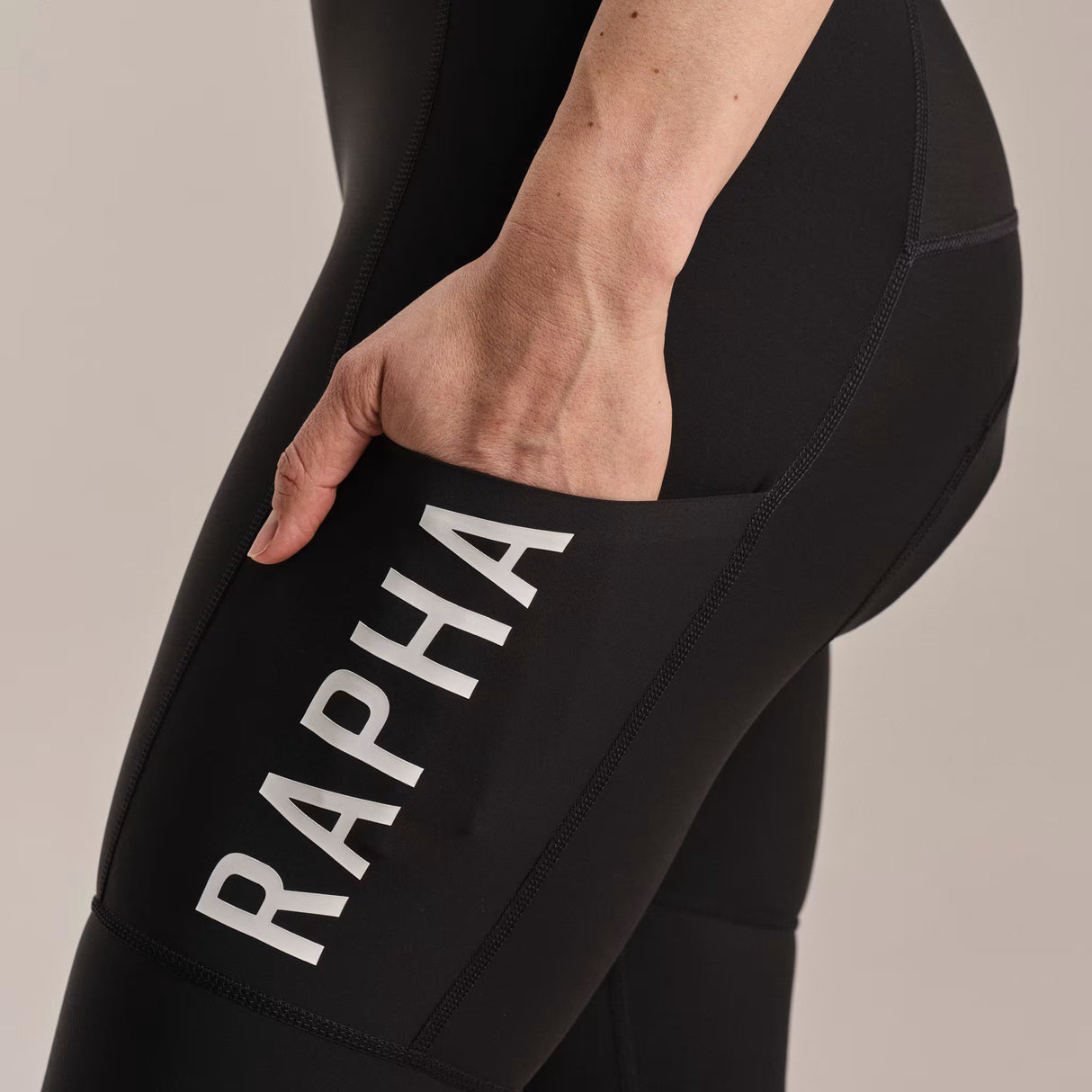 Salopette donna Rapha Pro Team Cargo - Nero Rapha