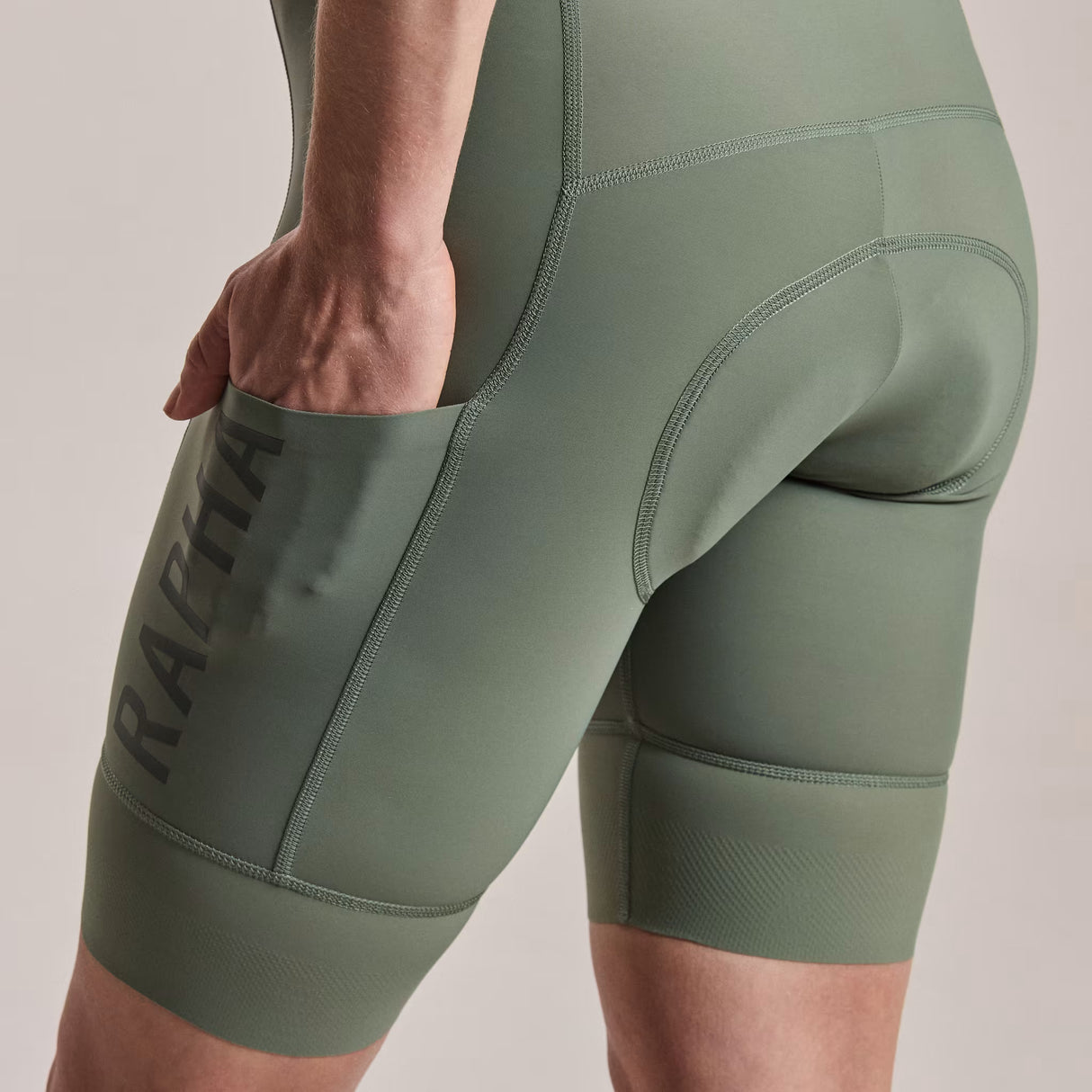 Rapha Pro Team Cargo frau trägerhose - Grün