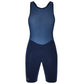 Cuissard à bretelles femme Santini Unico Edge - Bleu
