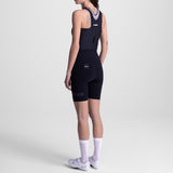 Cuissard à bretelles femme Santini Unico Edge - Noir