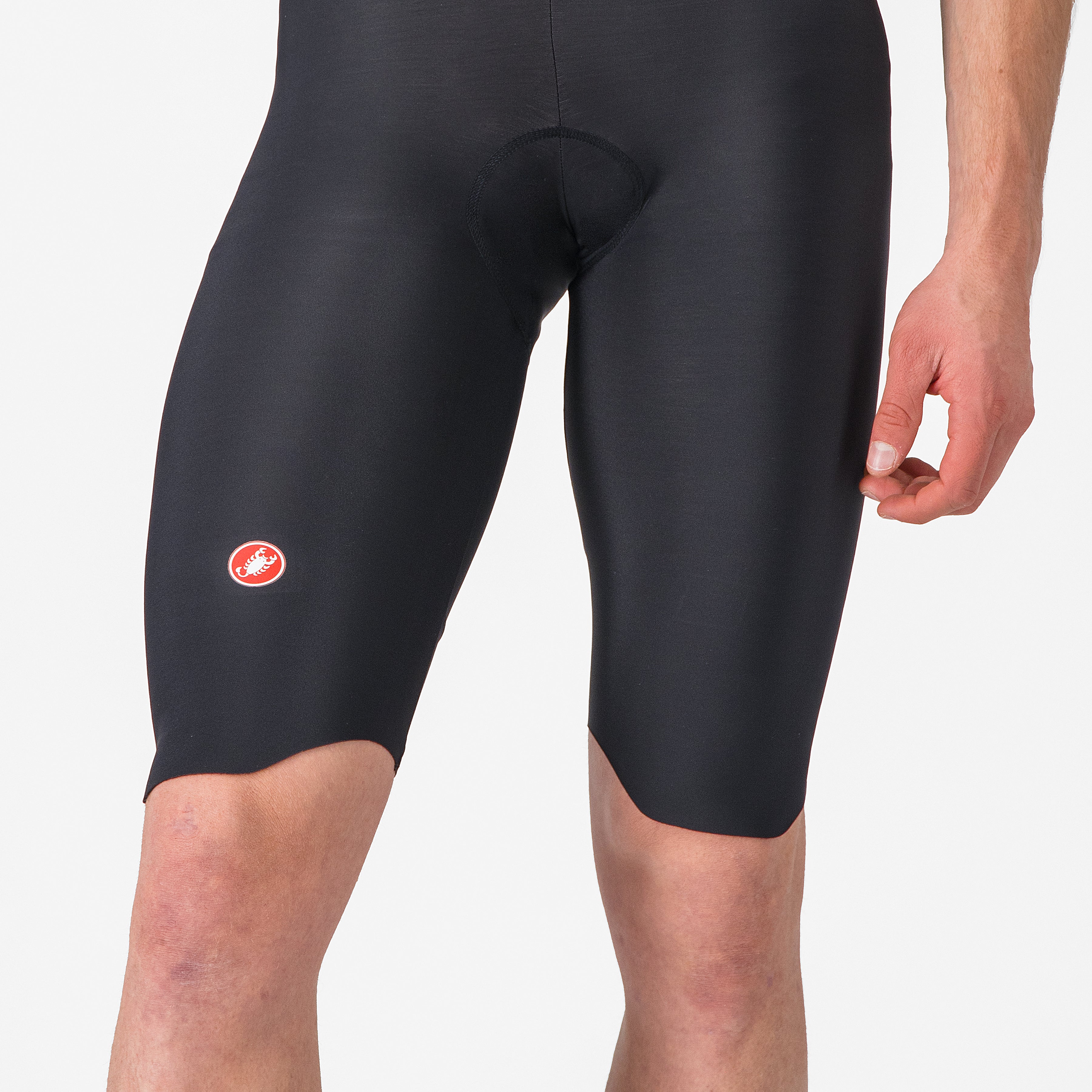 Castelli Omloopビブタイツ ブラック Castelli Omloop Thermal Bib Shorts - Black | All4cycling