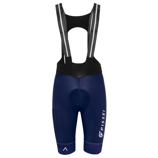 Bib shorts thermal Pissei Monviso - Blue