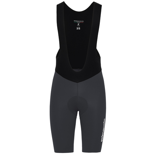 Pissei Primapelle thermal bib shorts - Grey dark