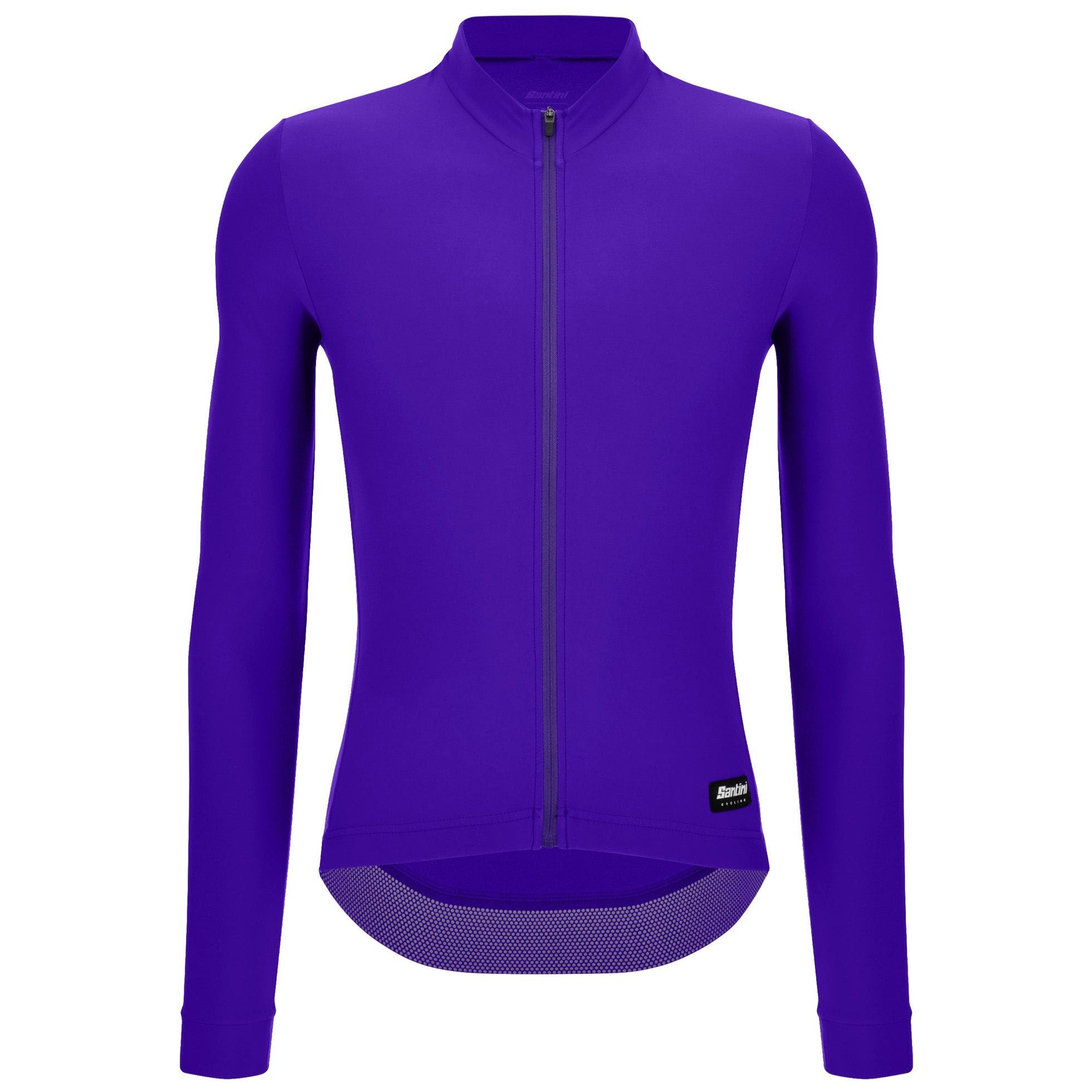 Santini RTR Long Sleeve Jersey Dark Purple | All4cycling