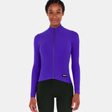 Maglia maniche lunghe Santini RTR - Viola scuro - G