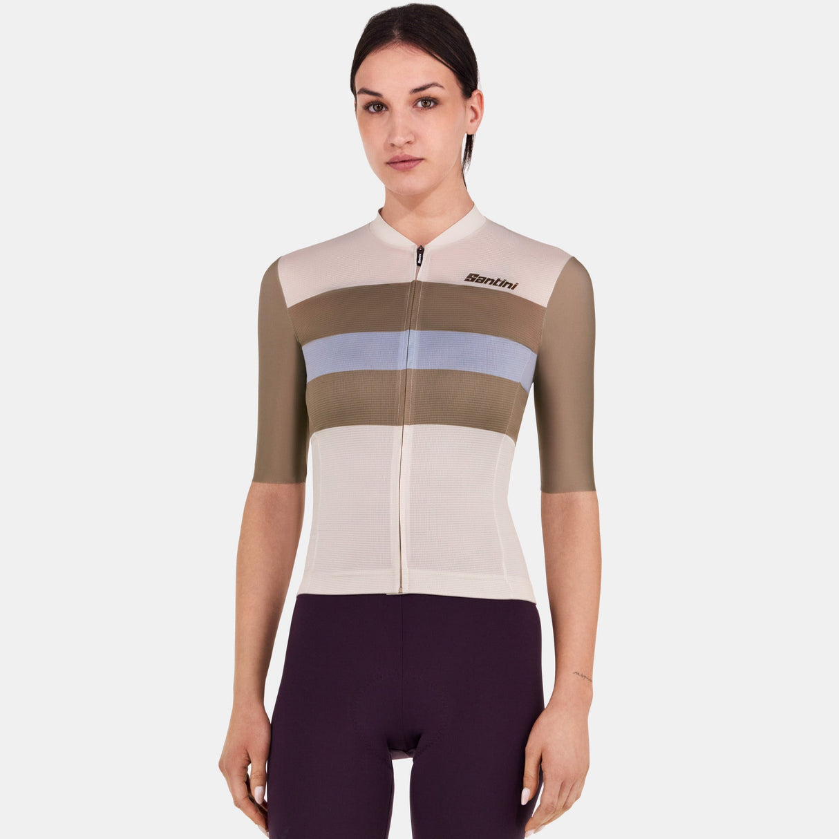 Maglia Santini Bengal - Verde beige - A