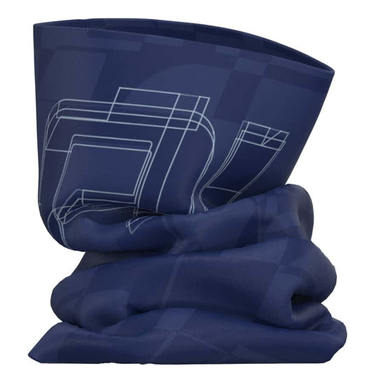 Ale Schema neck warmer - Blue