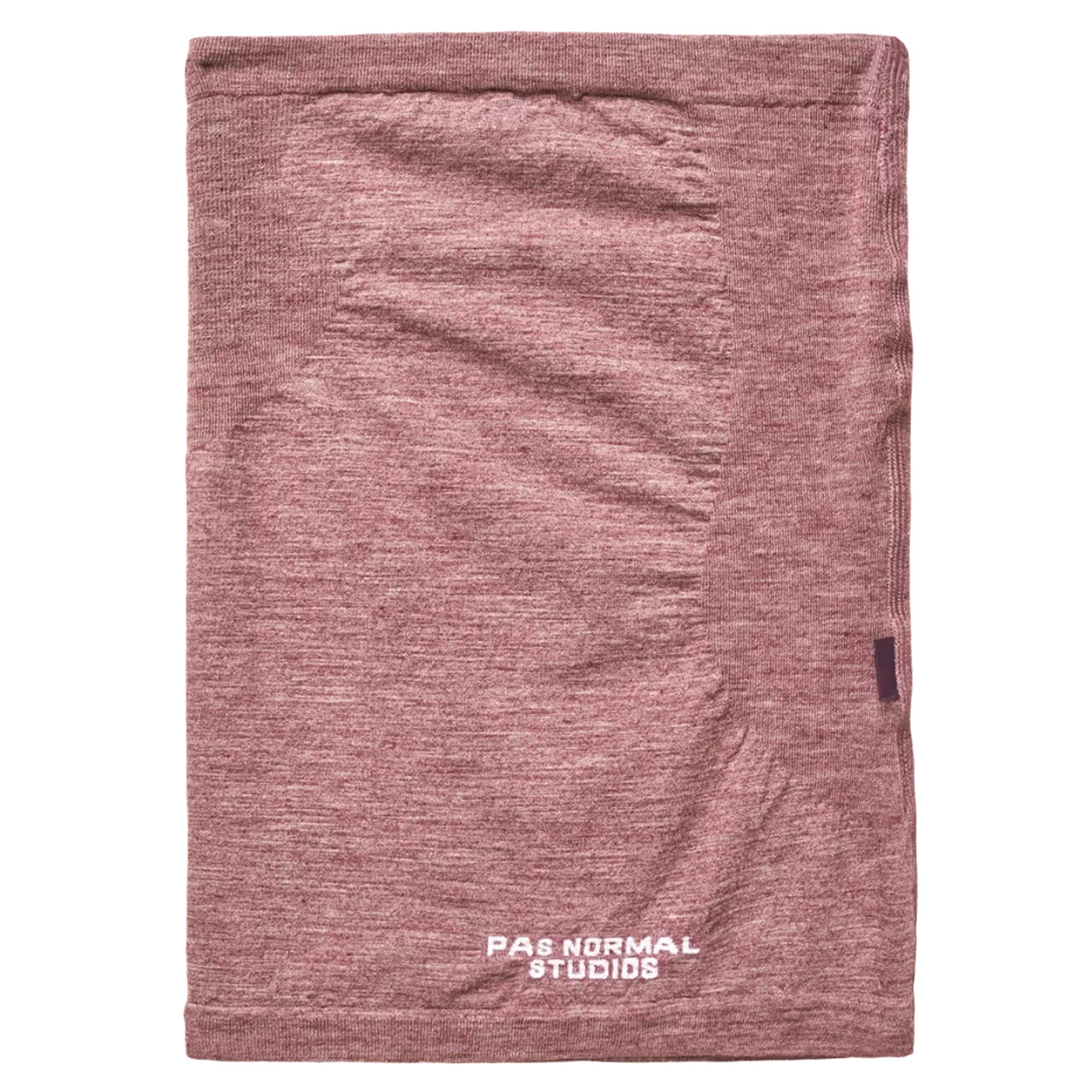 Scaldacollo Pas Normal Studios Logo Merino Knit - Bordeaux Pas Normal Studios