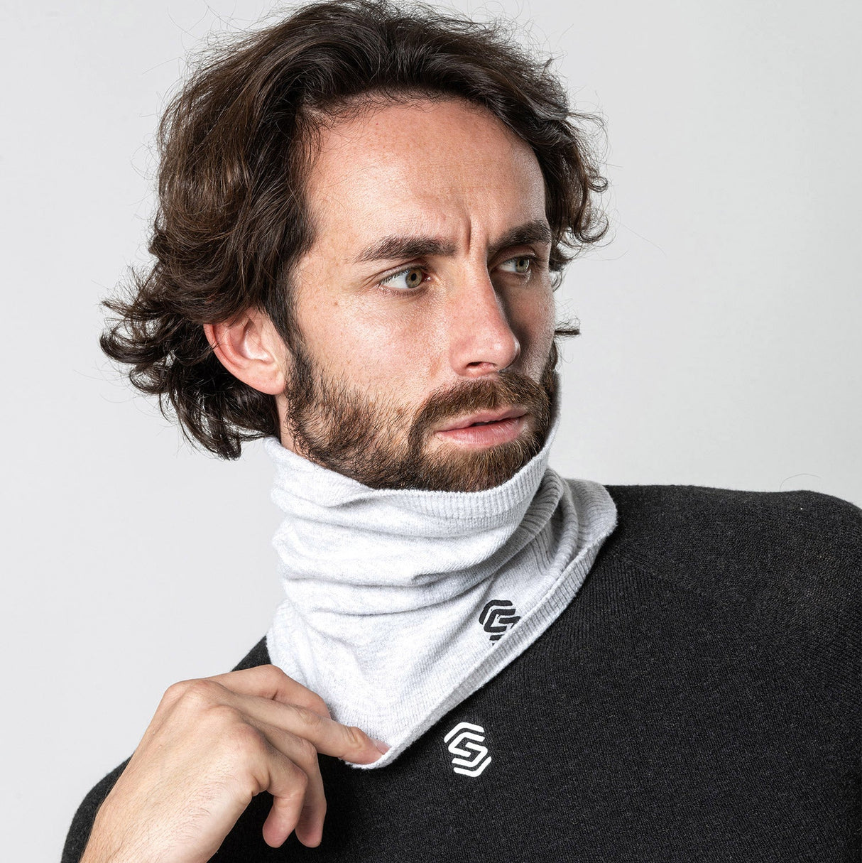 Scaldacollo Silverskin Warm - Grigio chiaro Silverskin