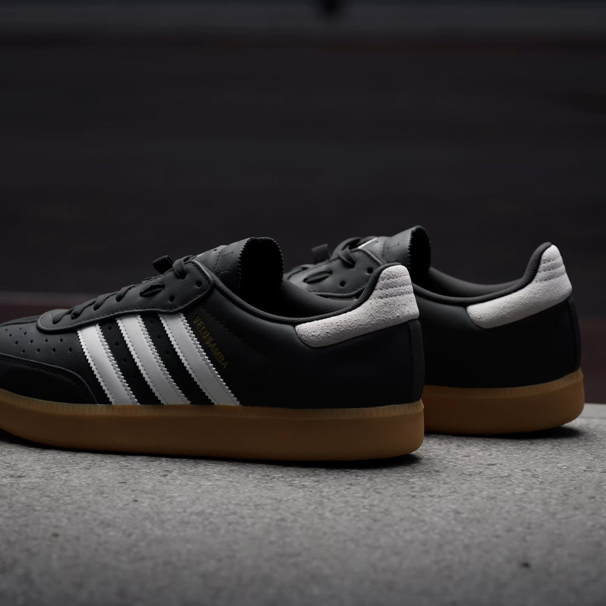 Scarpe Adidas Velosamba Leather - Nero Adidas