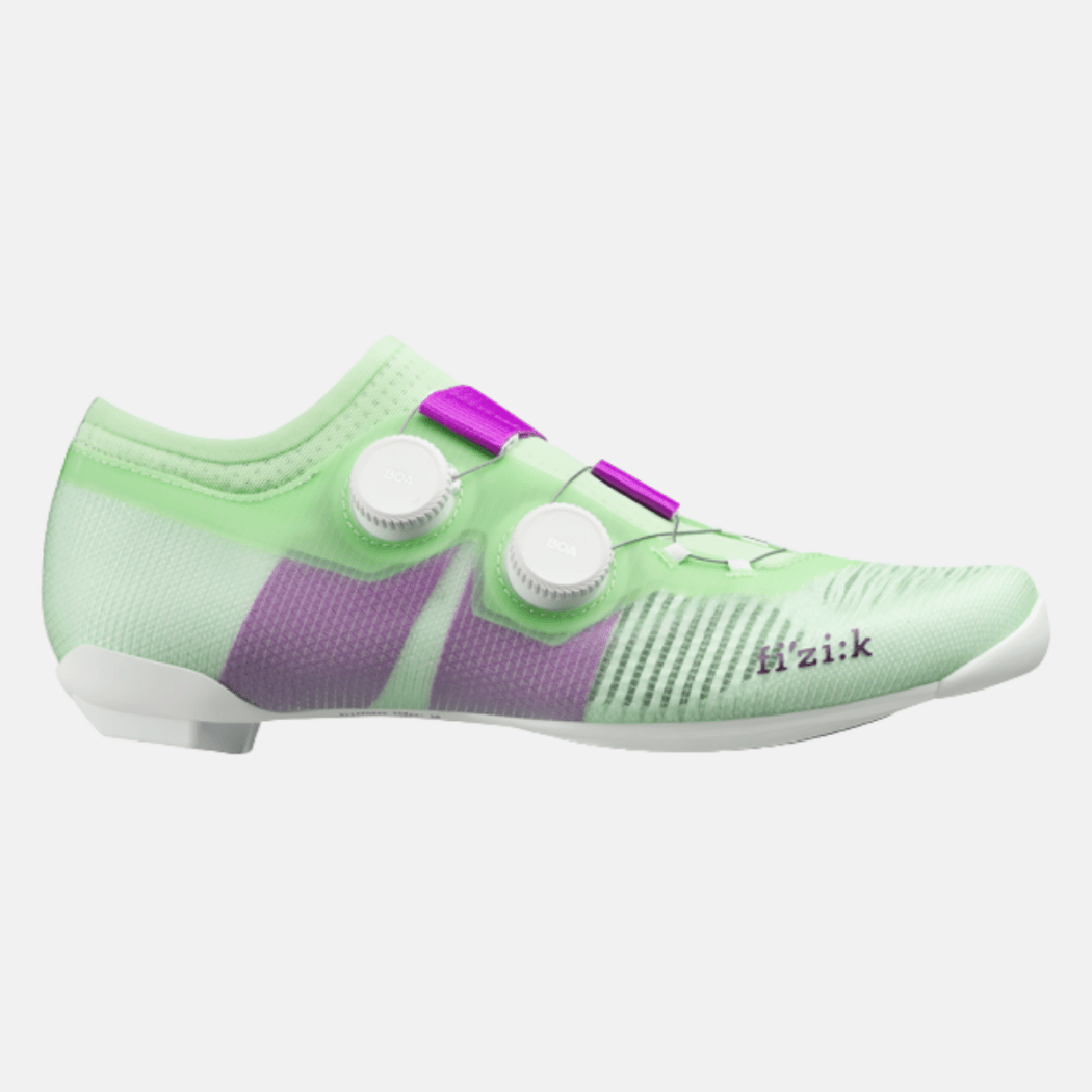 Fizik Vega Carbon Shoes - Mint Green Purple | All4cycling