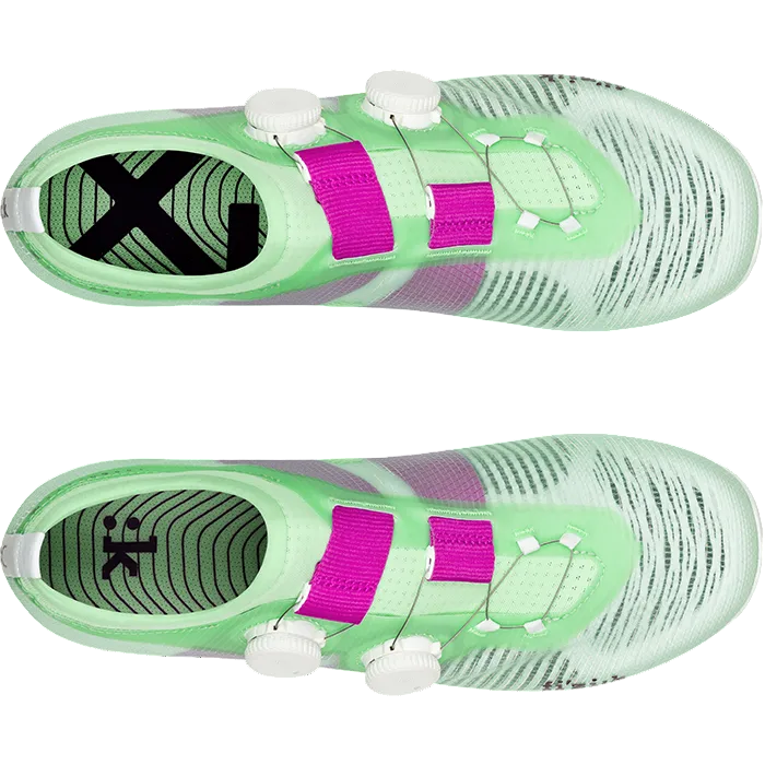 Fizik Vega Carbon Shoes - Mint Green Purple | All4cycling
